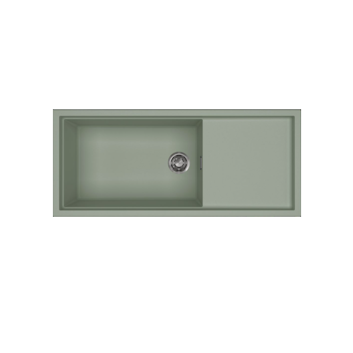Zlewozmywak Elleci SINTESI 510 1160x500mm K82 Sage Green LKS51082