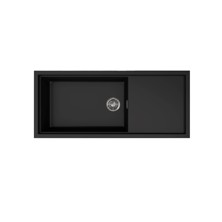 Zlewozmywak Elleci SINTESI 510 1160x500mm K86 Black LKS51086