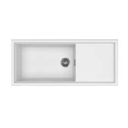 Zlewozmywak Elleci SINTESI 510 1160x500mm K96 White LKS51096