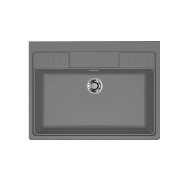 Zlewozmywak Elleci SPAZIO 900 XL 900x665mm K99 Concrete LKS90099XLP