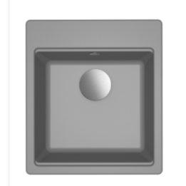 Zlewozmywak Elleci Time 102 450x510mm G48 Cemento LG210248FIXCI