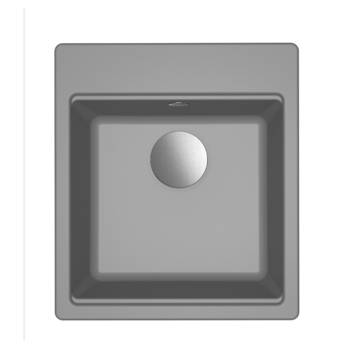 Zlewozmywak Elleci Time 102 450x510mm G48 Cemento LG210248FIXCI