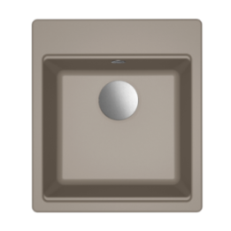 Zlewozmywak Elleci Time 102 450x510mm G43 Tortora LG210243FIXCI