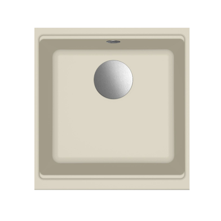 Zlewozmywak Elleci Time 102 410x430mm G39 Bianco Soft podwieszany LG210239FIXCIBSO
