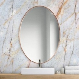 LUSTRO SCANDI SLIM OWALNE MIEDZIANE 80x120cm SCO/SL/M/80x120