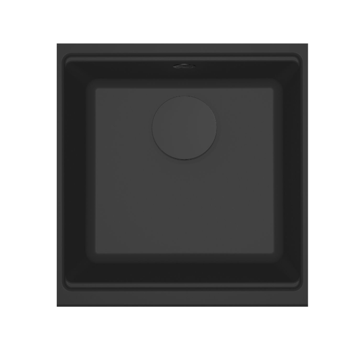 Zlewozmywak Elleci Time 102 410x430mm G40 Nero podwieszany LG210240FBXCBBSO