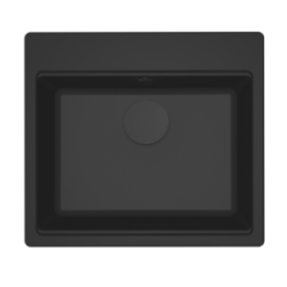 Zlewozmywak Elleci Time 105 570x510mm G40 Nero LG210540FBXCB