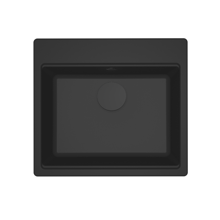 Zlewozmywak Elleci Time 105 570x510mm G40 Nero LG210540FBXCB