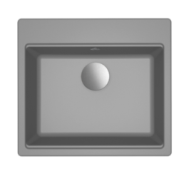 Zlewozmywak Elleci Time 105 570x510mm G48 Cemento LG210548FIXCI