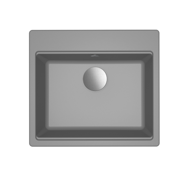 Zlewozmywak Elleci Time 105 570x510mm G48 Cemento LG210548FIXCI