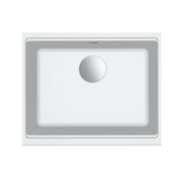 Zlewozmywak Elleci Time 105 530x430mm G68 Bianco podwieszany LG210568FBXCBBSOK
