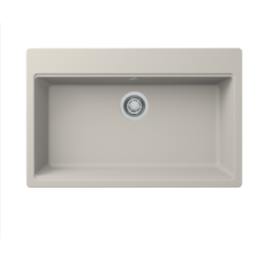 Zlewozmywak Elleci Time 130 790x510mm G39 Bianco Soft LG213039FIXCI