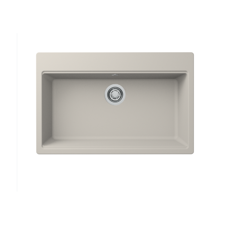 Zlewozmywak Elleci Time 130 790x510mm G39 Bianco Soft LG213039FIXCI