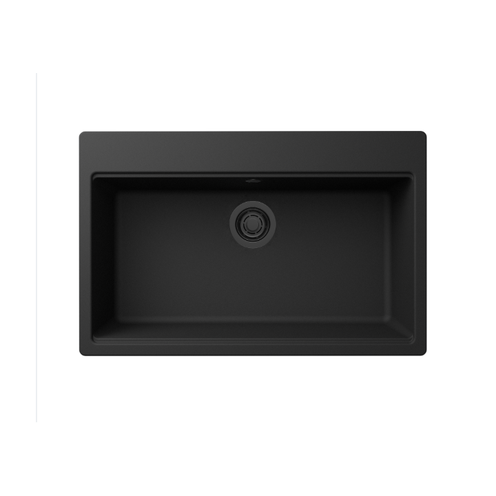 Zlewozmywak Elleci Time 130 790x510mm G40 Nero LG213040FBXCB