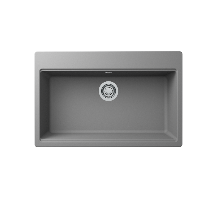 Zlewozmywak Elleci Time 130 790x510mm G48 Cemento LG213048FIXCI