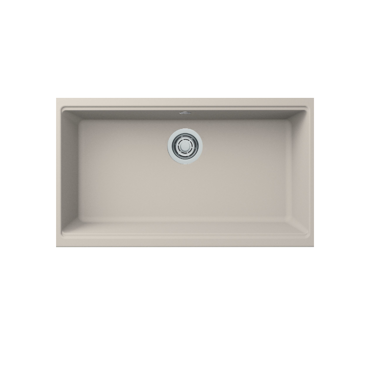 Zlewozmywak Elleci Time 130 750x435mm G39 Bianco Soft podwieszany LG213039FIXCIBSOK