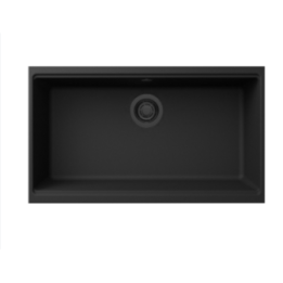 Zlewozmywak Elleci Time 130 750x435mm G40 Nero podwieszany LG213040FBXCBBSOK
