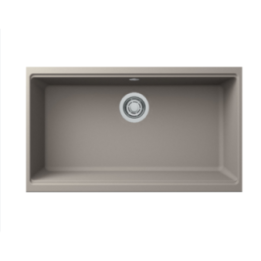 Zlewozmywak Elleci Time 130 750x435mm G43 Tortora podwieszany LG213043FIXCIBSOK