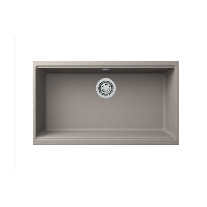 Zlewozmywak Elleci Time 130 750x435mm G43 Tortora podwieszany LG213043FIXCIBSOK