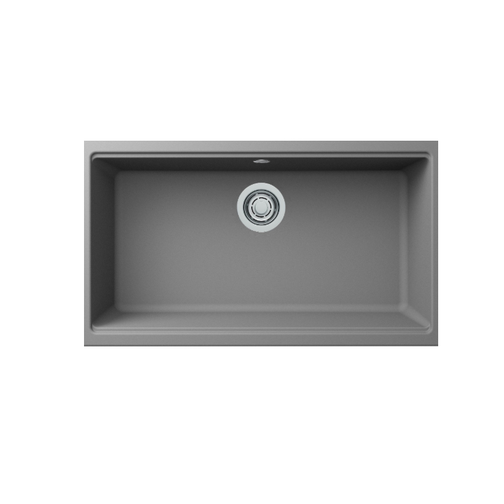 Zlewozmywak Elleci Time 130 750x435mm G48 Cemento podwieszany LG213048FIXCIBSOK