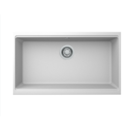 Zlewozmywak Elleci Time 130 750x435mm G68 Bianco podwieszany LG213068FIXCIBSOK