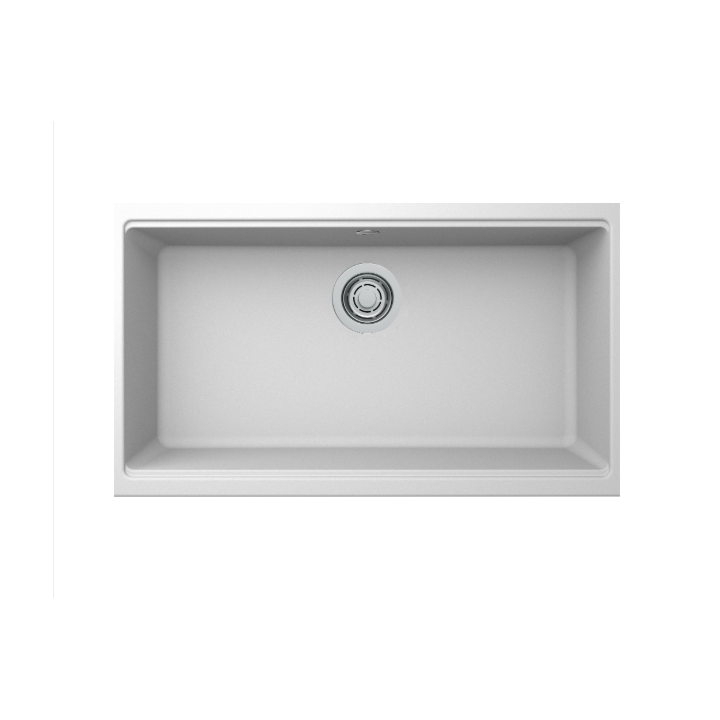 Zlewozmywak Elleci Time 130 750x435mm G68 Bianco podwieszany LG213068FIXCIBSOK