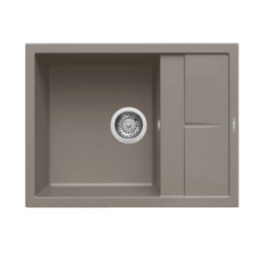 Zlewozmywak Elleci UNICO 125 650x500mm K93 Dove Grey LKU12593