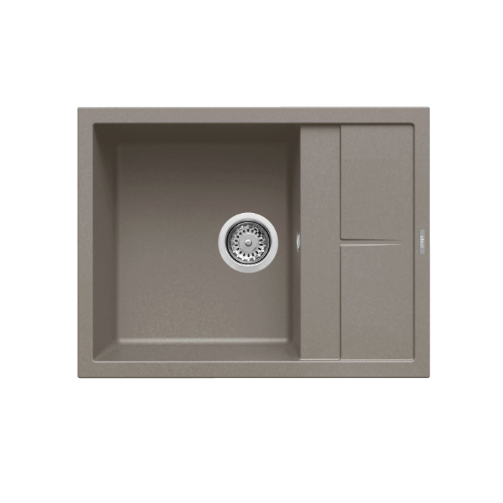 Zlewozmywak Elleci UNICO 125 650x500mm K93 Dove Grey LKU12593