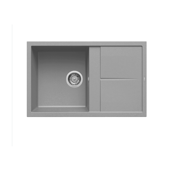 Zlewozmywak Elleci UNICO 300 790x500mm K97 Light Grey LKU30097