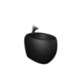 Cloud Bidet stojący 56x40 cm CZARNY MAT CLOBD2015504A