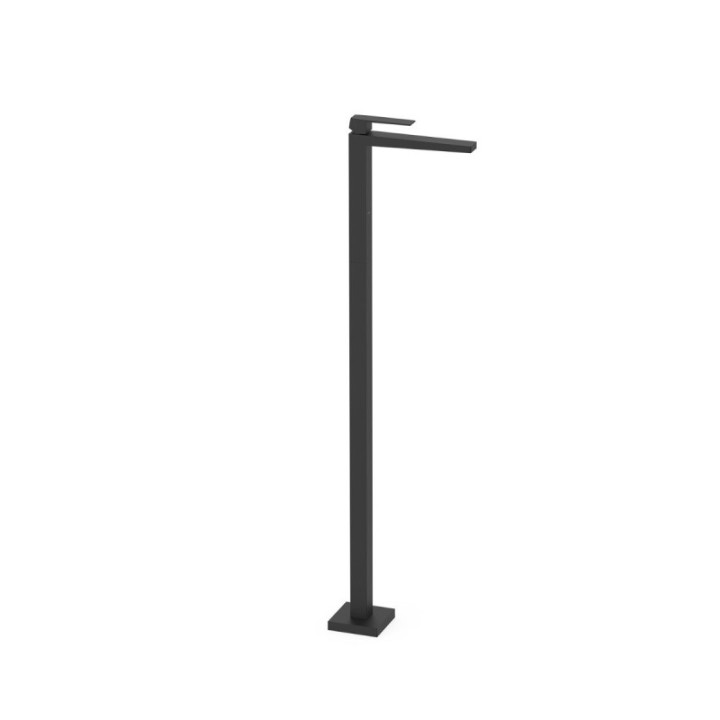 Bateria umywalkowa wolnostojąca Tres Slim Exclusive czarny mat 20285301NM