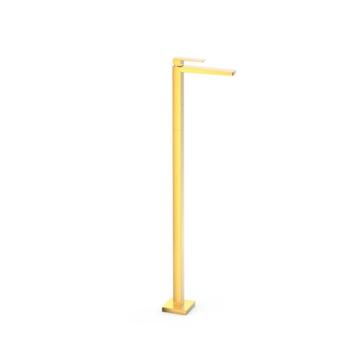 Bateria umywalkowa wolnostojąca Tres Slim Exclusive Złota 24K 20285301OR
