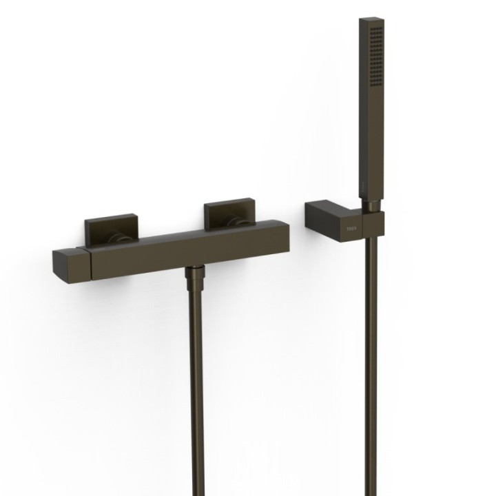 Bateria natryskowa Tres Slim Exclusive czarny brąz 20216701KMB