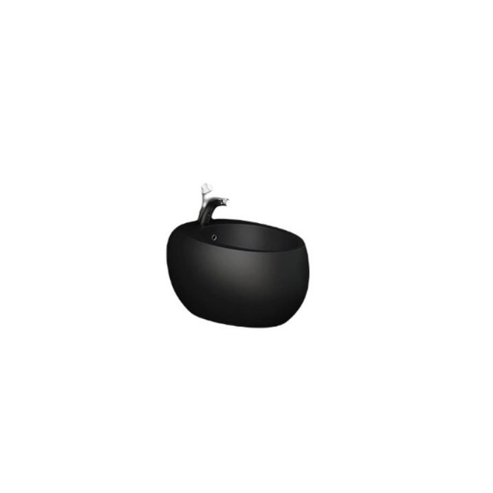 Cloud Bidet podwieszany 56x10 cm Czarny MATCLOB02101504A