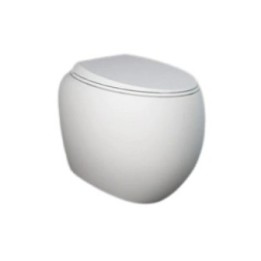 CLOUD Miska WC stojąca Rimless 56x40cm biały mat CLOWC1346500A