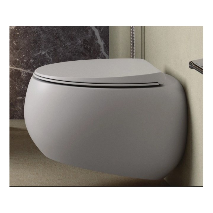 CLOUD Miska WC podwiesz. Rimless 56x40cm biały mat CLOWC1446500A