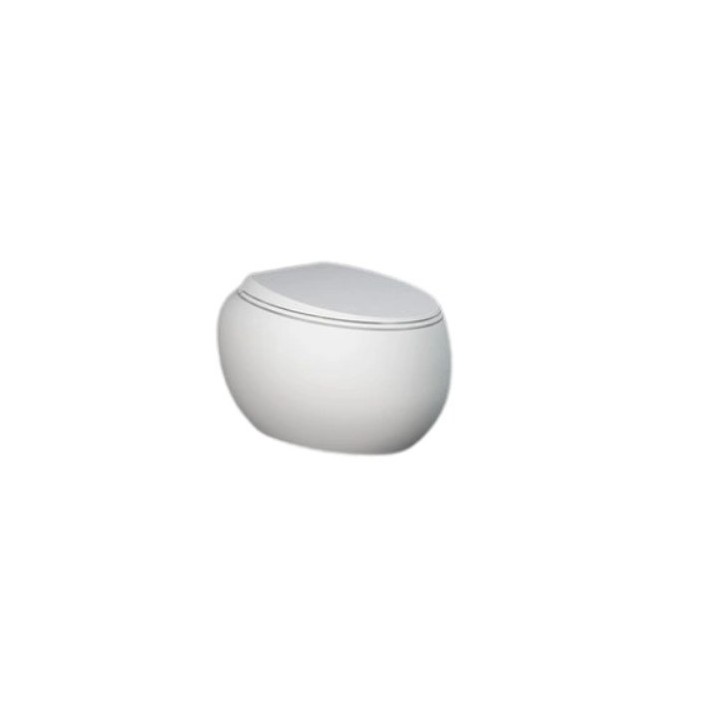 CLOUD Deska WC W/O biały mat CLOSC391500