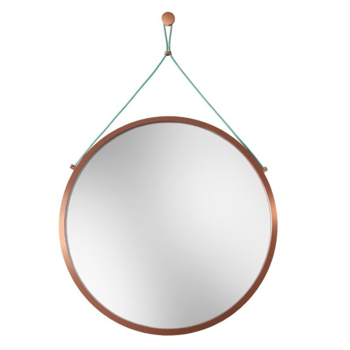 LUSTRO SCANDI POWER MINT – NA SZNURKU MIEDZIANE 70cm SCP/MN/M/70