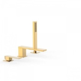 SLIM COLORS Bateria wannowa trzyotworowa złota 20216103OR