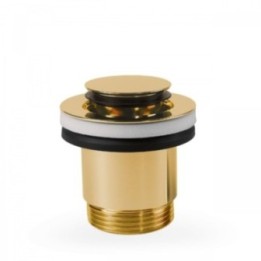 Odpływ umywalkowy Ø 40 mm CLICK‑CLACK w kolorze złotym 24284002OR