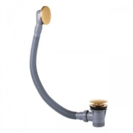 Syfon wannowy z przelewem i korkiem Ø 72 mm CLICK‑CLACK 03453420OR