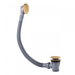 Syfon wannowy z przelewem i korkiem Ø 72 mm CLICK‑CLACK 03453420OM