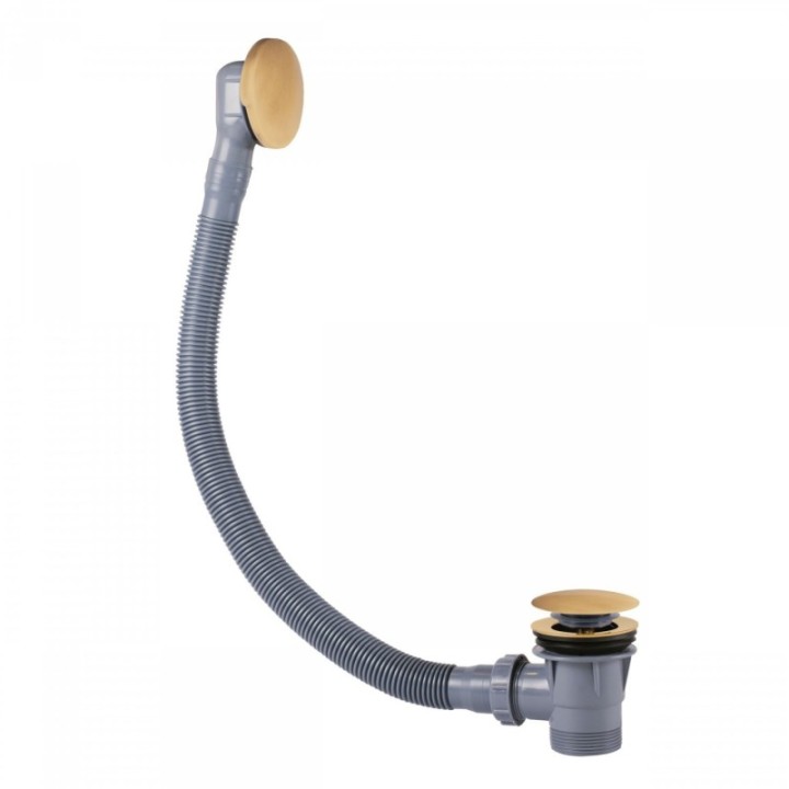 Syfon wannowy z przelewem i korkiem Ø 72 mm CLICK‑CLACK 03453420OM