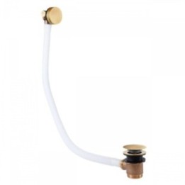 Syfon wannowy Ø 70 mm CLICK‑CLACK w kolorze złotym mat 03453430OM