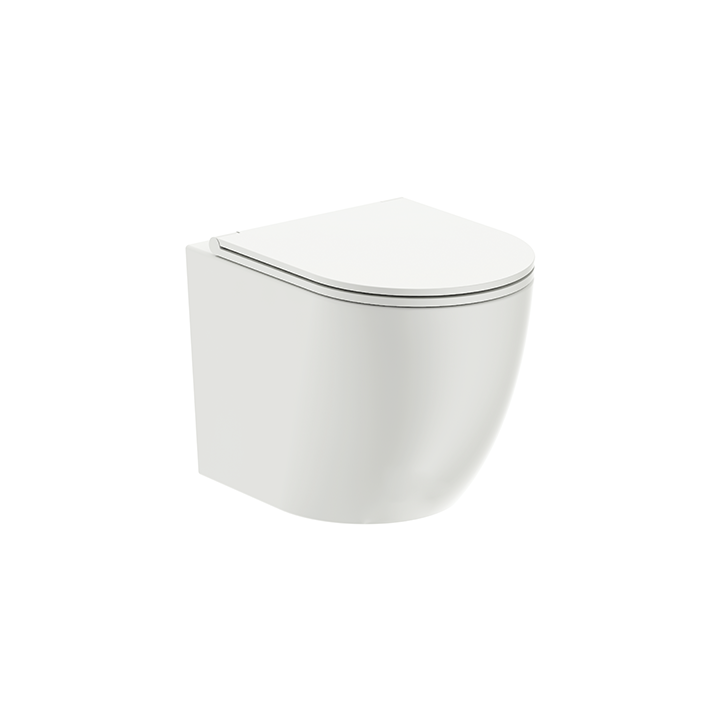 Miska WC 49x37 cm + deska Omnires OTTAWA biały połysk OTTAWAMWBP
