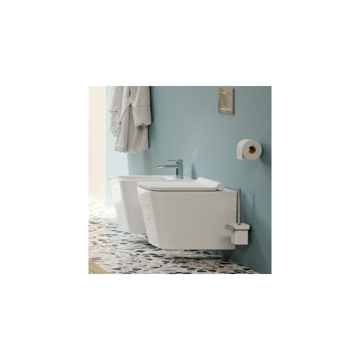 Miska WC 53x36 cm Omnires Boston z deską biały połysk BOSTONMWBP