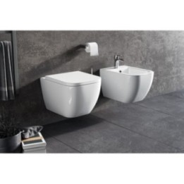 Miska wisząca 50x34,5cm WC NESS+ deska wolnoopadająca CENL.3504.500.WH