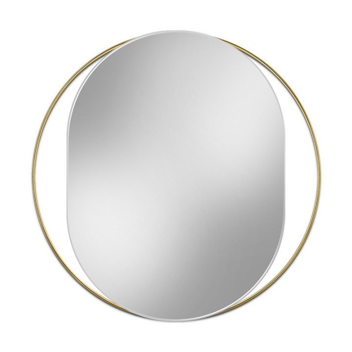 LUSTRO RING AMBIENT - OWALNE W MOSIĘŻNEJ RAMIE 70cm RNG/AMB/70