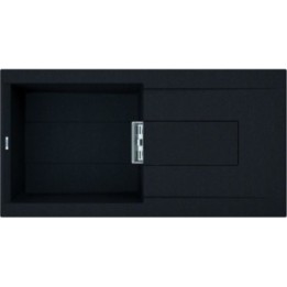 Zlewozmywak ELLECI SMART 480 GRANITEK nero LGI48040SMT