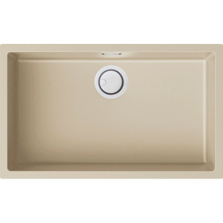 Zlewozmywak ELLECI ZEN 130 KERATEK PLUS szampan LKZ13095